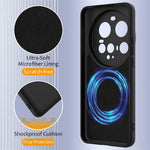 For Xiaomi 15 Ultra Case Magnetic Case Anti-Drop Liquid Silicone Phone Cover