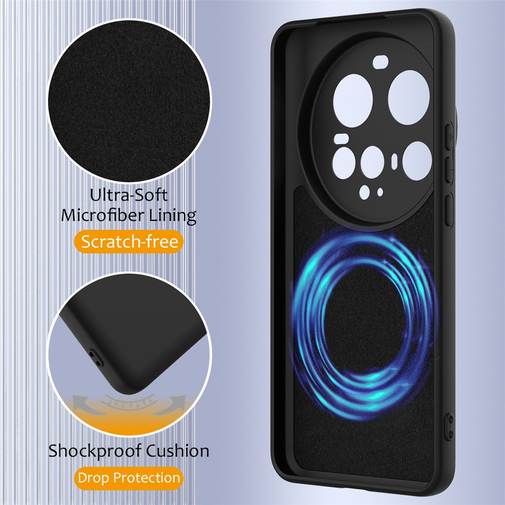 For Xiaomi 15 Ultra Case Magnetic Case Anti-Drop Liquid Silicone Phone Cover