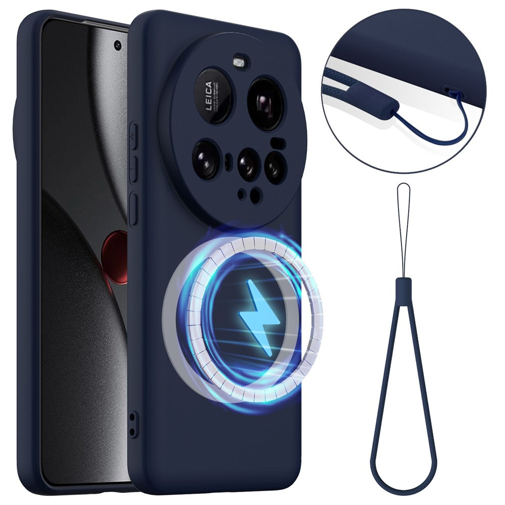 For Xiaomi 15 Ultra Case Magnetic Case Anti-Drop Liquid Silicone Phone Cover