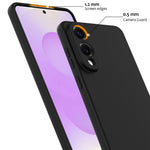 For Samsung Galaxy S25 Edge Magnetic Case Anti-Drop Liquid Silicone Phone Cover