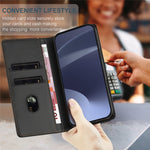For Oppo A38 4G Phone Cases Punk Style Imprinted Wallet Stand Leather Cover