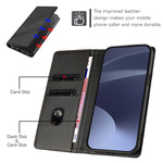For Oppo A38 4G Phone Cases Punk Style Imprinted Wallet Stand Leather Cover