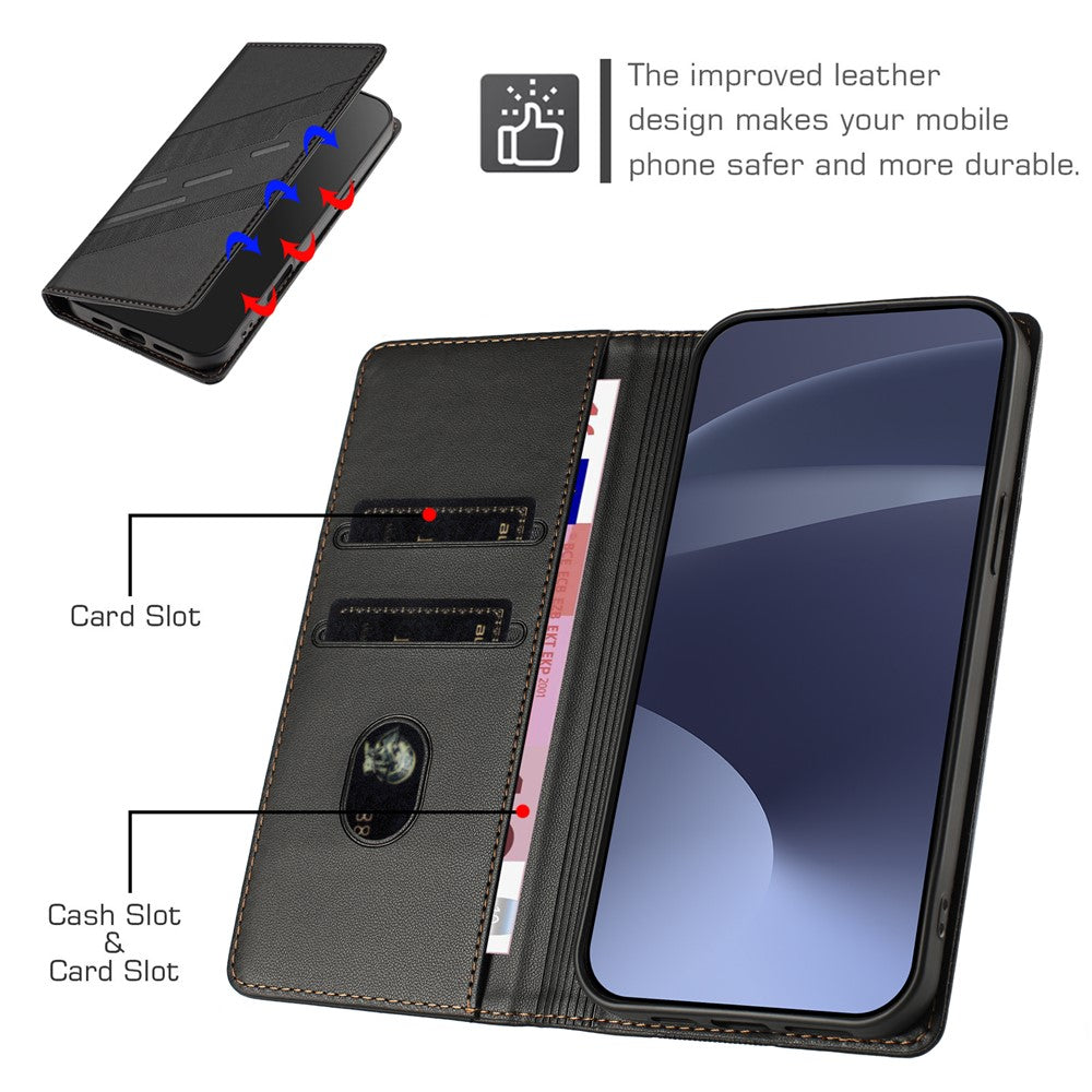 For Oppo A38 4G Phone Cases Punk Style Imprinted Wallet Stand Leather Cover