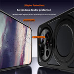 For Xiaomi 15 Ultra Case Magnetic Kickstand Hollow Heat Dissipation Silicone + PC + Metal Bumper Phone Cover