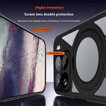 For Xiaomi 15 Pro Case Magnetic Kickstand Hollow Heat Dissipation Silicone + PC + Metal Bumper Phone Cover