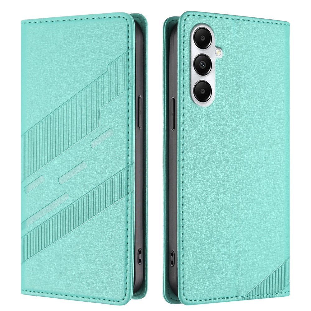 For Samsung Galaxy A05s 4G Phone Cases Punk Style Imprinted Wallet Stand Leather Cover