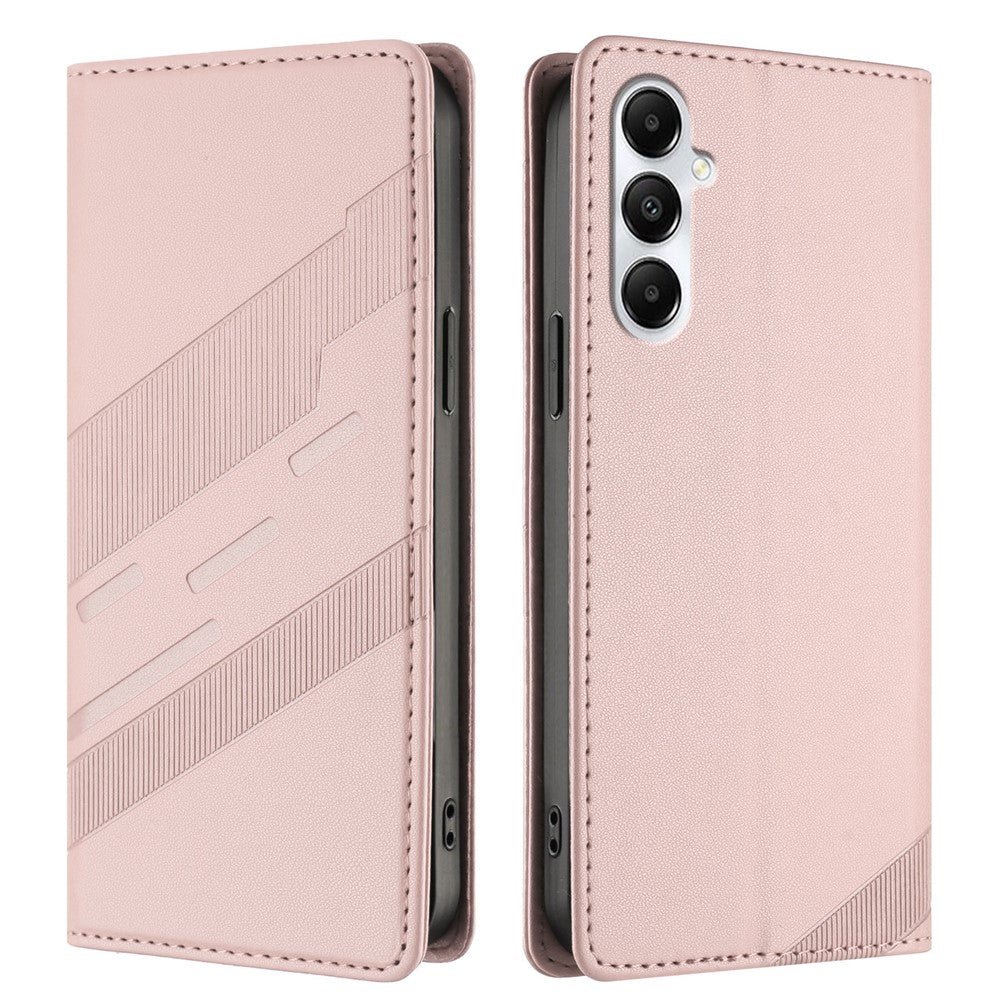 For Samsung Galaxy A05s 4G Phone Cases Punk Style Imprinted Wallet Stand Leather Cover