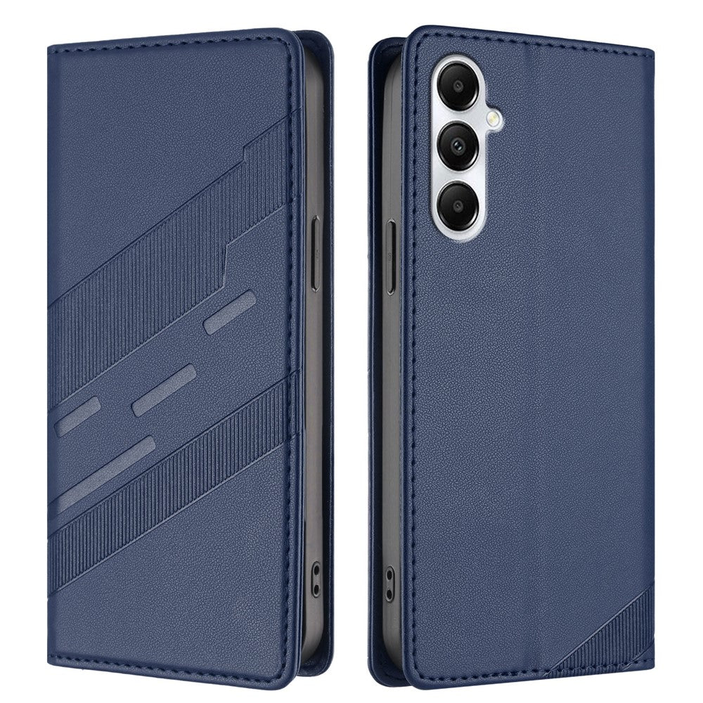 For Samsung Galaxy A05s 4G Phone Cases Punk Style Imprinted Wallet Stand Leather Cover