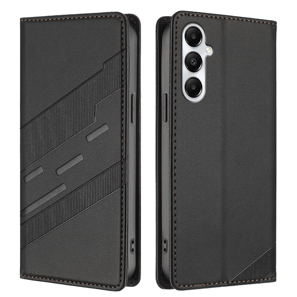 For Samsung Galaxy A05s 4G Phone Cases Punk Style Imprinted Wallet Stand Leather Cover