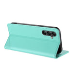 Til Samsung Galaxy A15 4G / Galaxy A15 5G Telefonetuier, Punk Stil Præget Pung Stander Læder Cover