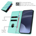Til Samsung Galaxy A15 4G / Galaxy A15 5G Telefonetuier, Punk Stil Præget Pung Stander Læder Cover