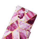 For Xiaomi Redmi Note 14 4G (164.84mm) Case Lacquered Marble Pattern Leather Phone Cover