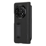 For Oppo Find N5 5G Case Kickstand PC  + PU Leather Folding Phone Cover with Screen Protector and Stylus