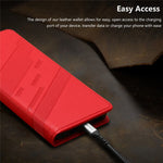 For Honor Magic7 Pro 5G Phone Cases Punk Style Imprinted Wallet Stand Leather Cover