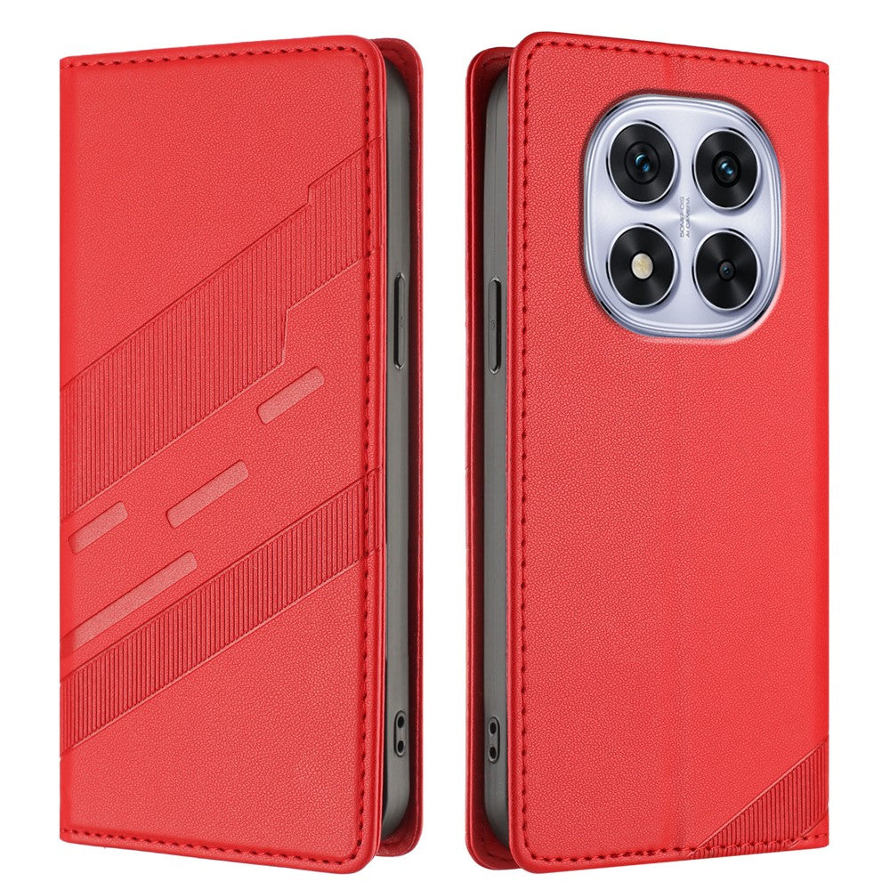 For Xiaomi Redmi Note 14 Pro 4G Phone Cases Punk Style Imprinted Wallet Stand Leather Cover