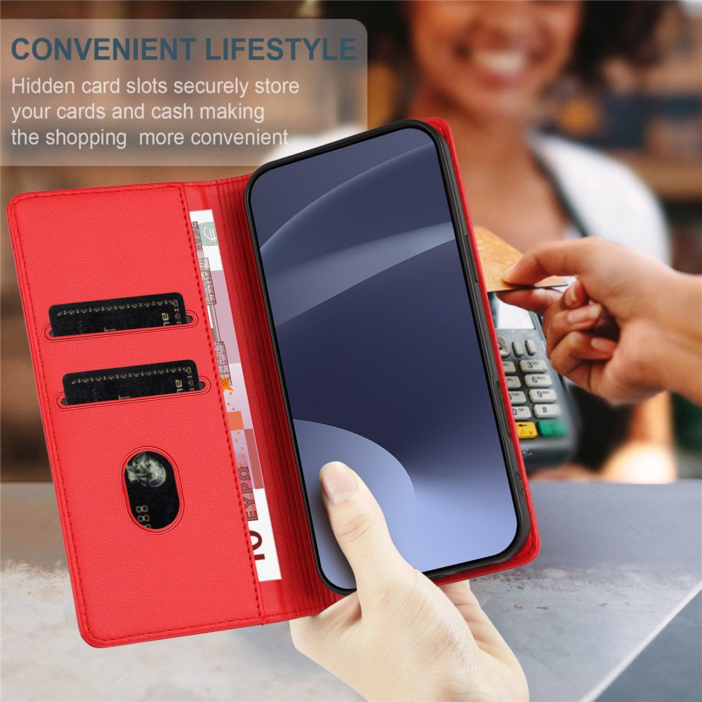 For Xiaomi Redmi Note 14 Pro 4G Phone Cases Punk Style Imprinted Wallet Stand Leather Cover