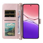 For Oppo F29 5G Wallet Case with Shoulder  /  Wrist Strap Leather Phone Cover Stand
