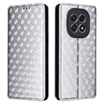 For Oppo F29 5G Case Wallet Rhombus Imprinted Leather Phone Cover