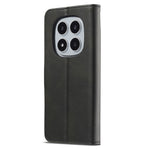 LC.IMEEKE For Xiaomi Redmi Note 14 Pro 4G Case Calf Texture PU Leather Stand Wallet Phone Cover