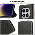 LC.IMEEKE For Xiaomi Redmi Note 14 Pro 4G Case Calf Texture PU Leather Stand Wallet Phone Cover