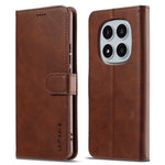 LC.IMEEKE For Xiaomi Redmi Note 14 Pro 4G Case Calf Texture PU Leather Stand Wallet Phone Cover