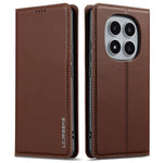 LC.IMEEKE L1 Series for Xiaomi Redmi Note 14 Pro 4G Case PU Leather Wallet Stand Protective Phone Cover