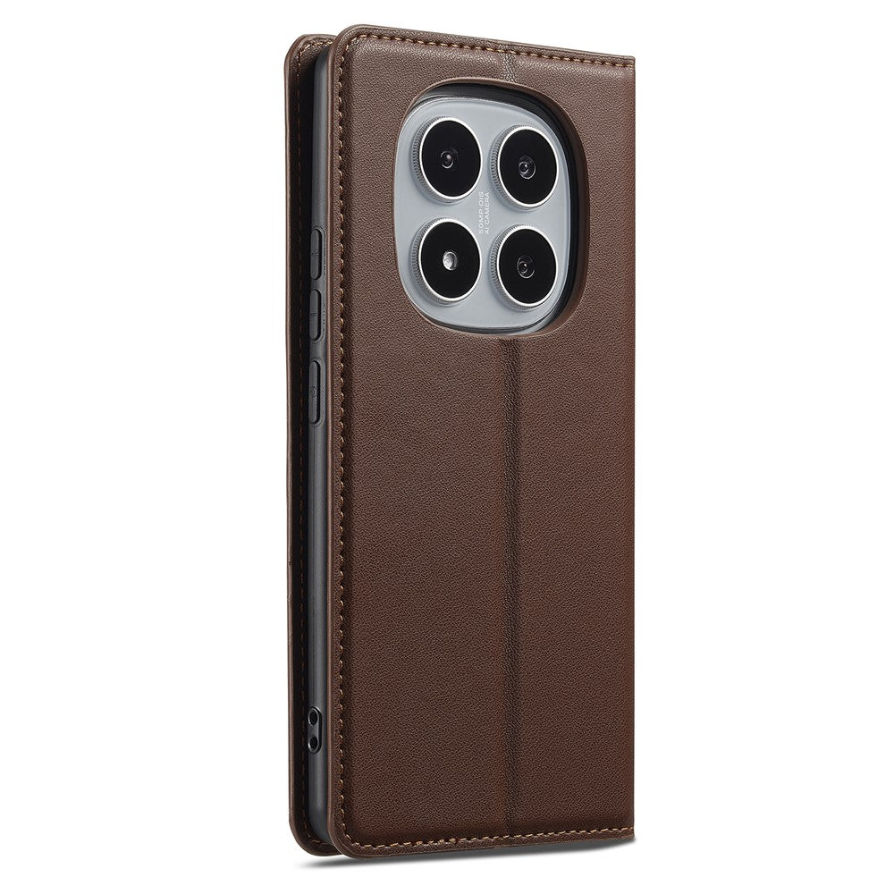 LC.IMEEKE L1 Series for Xiaomi Redmi Note 14 Pro 4G Case PU Leather Wallet Stand Protective Phone Cover