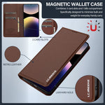 LC.IMEEKE L1 Series for Xiaomi Redmi Note 14 Pro 4G Case PU Leather Wallet Stand Protective Phone Cover
