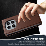 LC.IMEEKE L1 Series for Xiaomi Redmi Note 14 Pro 4G Case PU Leather Wallet Stand Protective Phone Cover