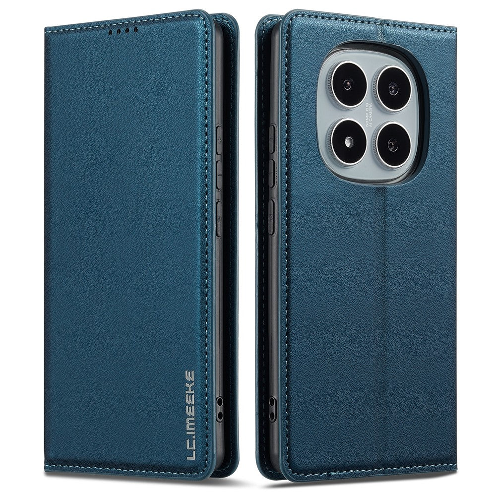 LC.IMEEKE L1 Series for Xiaomi Redmi Note 14 Pro 4G Case PU Leather Wallet Stand Protective Phone Cover