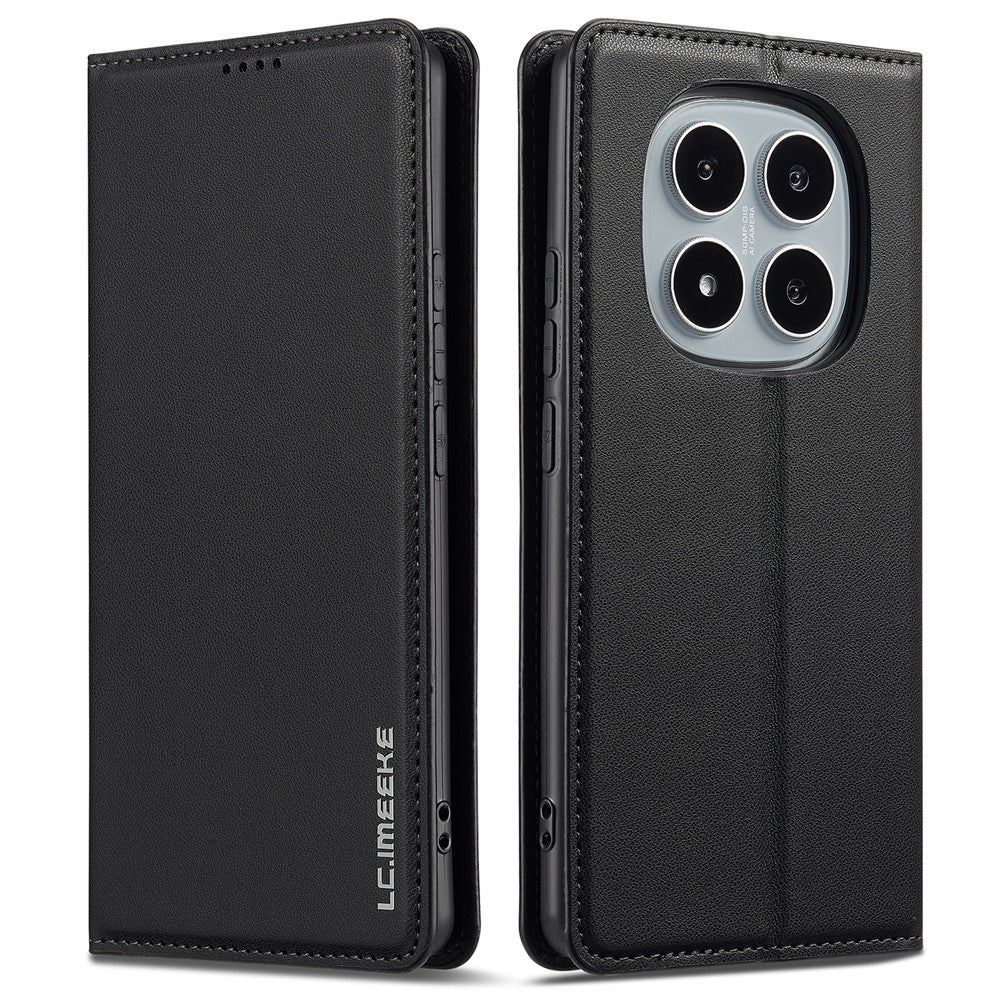 LC.IMEEKE L1 Series for Xiaomi Redmi Note 14 Pro 4G Case PU Leather Wallet Stand Protective Phone Cover