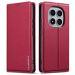 LC.IMEEKE L1 Series for Xiaomi Redmi Note 14 Pro 4G Case PU Leather Wallet Stand Protective Phone Cover