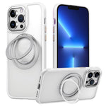 Magnetiskt skal för iPhone 13 Pro Max, roterande växel, pivotstativ, PC + TPU-baksida