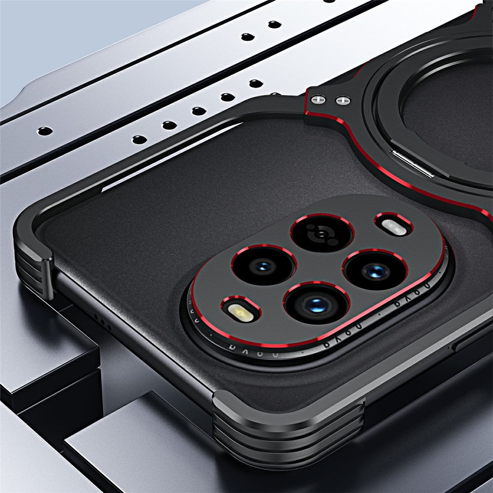 For Huawei nova 13 Pro 5G Case Kickstand Metal Bumper Magnetic Phone Cover