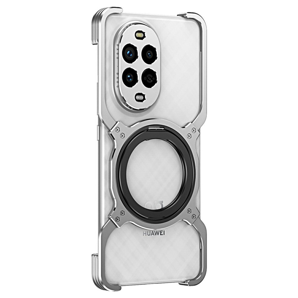 For Huawei nova 13 Pro 5G Case Kickstand Metal Bumper Magnetic Phone Cover