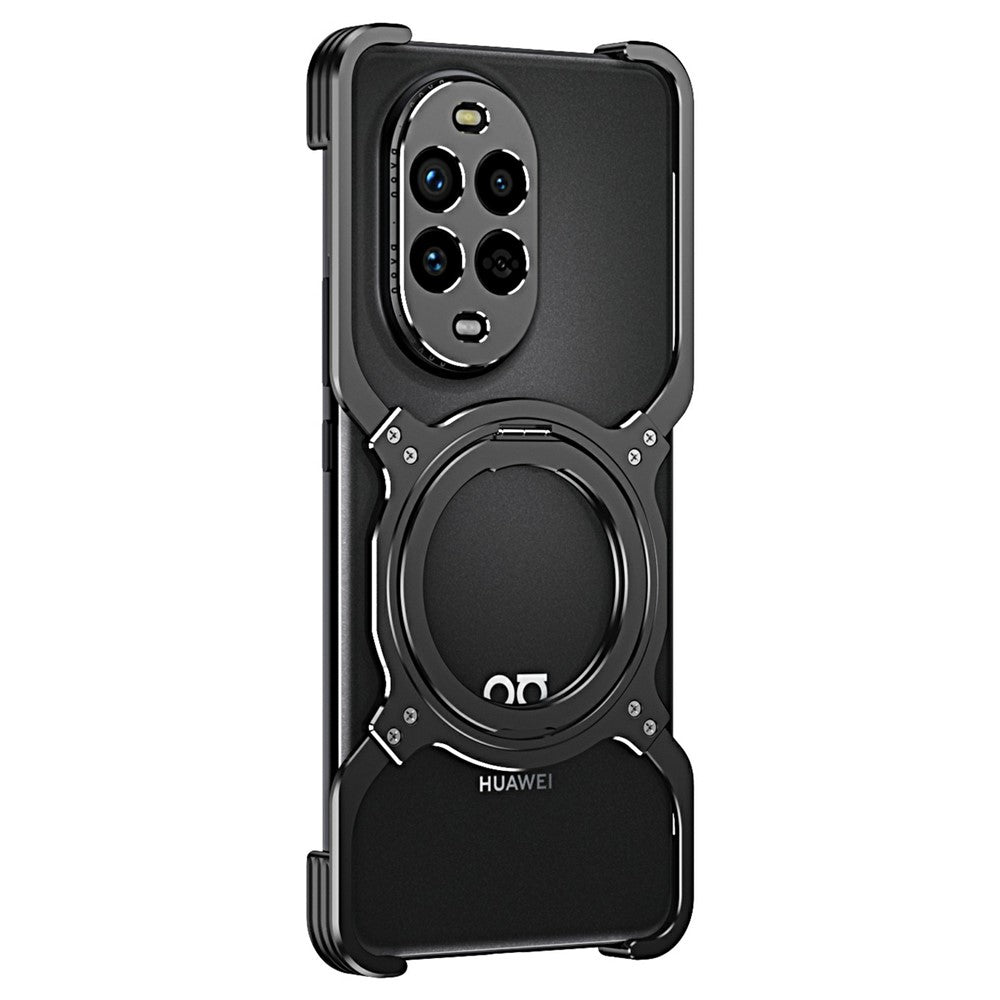 For Huawei nova 13 Pro 5G Case Kickstand Metal Bumper Magnetic Phone Cover