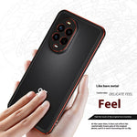 For Huawei nova 13 Pro 5G Bumper Case Metal Frame Phone Cover with Camera Lens Guard
