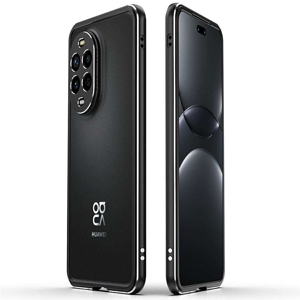 For Huawei nova 13 Pro 5G Bumper Case Metal Frame Phone Cover with Camera Lens Guard