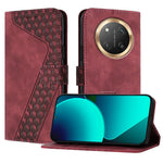 For Honor Magic7 Lite 5G / X9c 5G / X60 Pro 5G Leather Case 7-Shaped Pattern Wallet Stand Shockproof Phone Cover