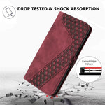 For Honor Magic7 Lite 5G / X9c 5G / X60 Pro 5G Leather Case 7-Shaped Pattern Wallet Stand Shockproof Phone Cover