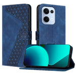 For Oppo Reno13 5G (Global) Leather Case 7-Shaped Pattern Wallet Stand Shockproof Phone Cover