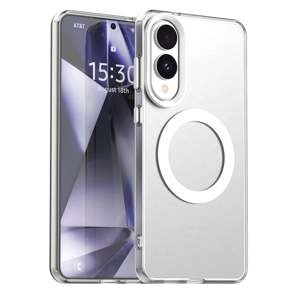 For Samsung Galaxy S25 Edge Case Magnetic Case Skin Touch Matte Anti Drop TPU + PC Phone Back Cover
