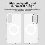 For Samsung Galaxy S25 Edge Case Magnetic Case Skin Touch Matte Anti Drop TPU + PC Phone Back Cover