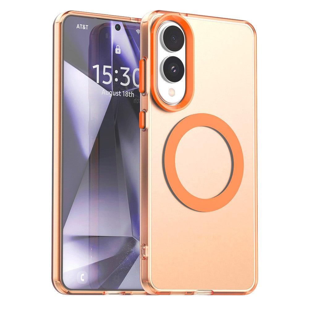 For Samsung Galaxy S25 Edge Case Magnetic Case Skin Touch Matte Anti Drop TPU + PC Phone Back Cover