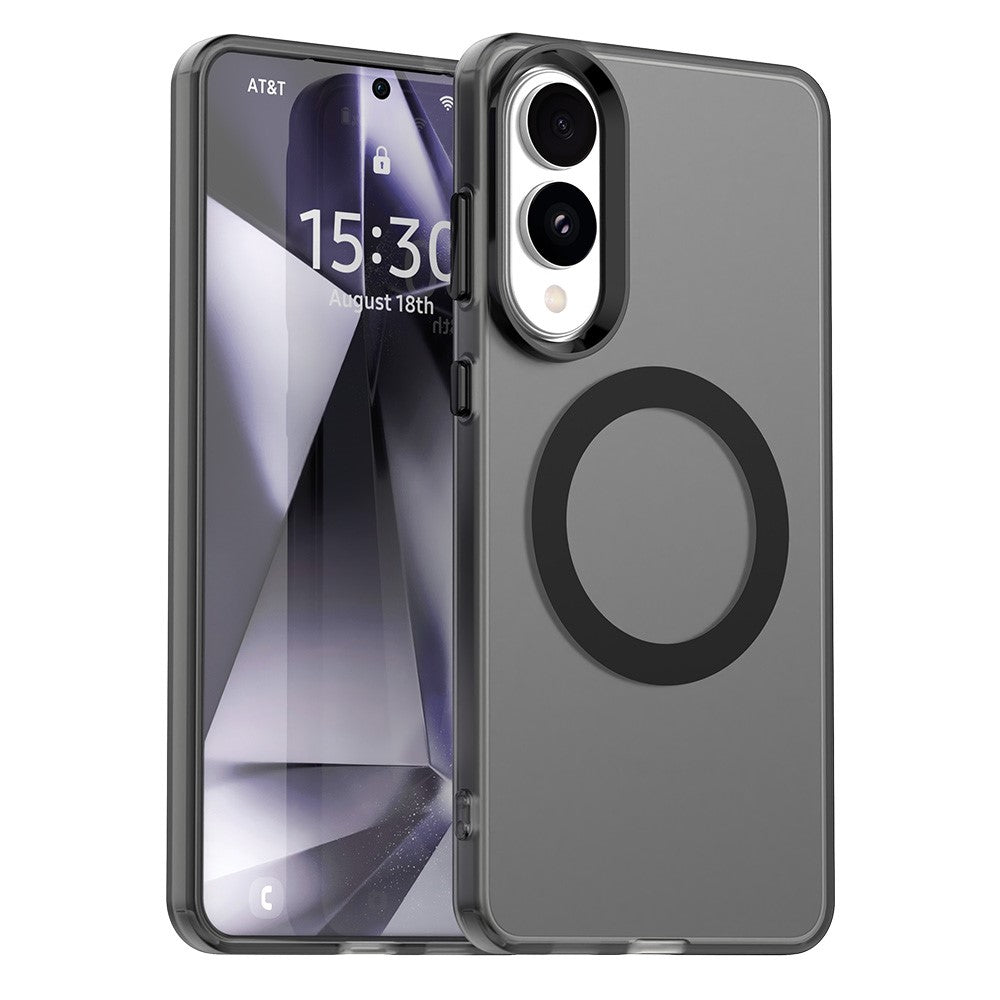 Samsung Galaxy S25 Edge Skal Magnetiskt Skal Skin Touch Matt Anti-Drop TPU + PC mobilskal