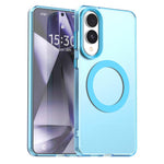 Samsung Galaxy S25 Edge Skal Magnetiskt Skal Skin Touch Matt Anti-Drop TPU + PC mobilskal