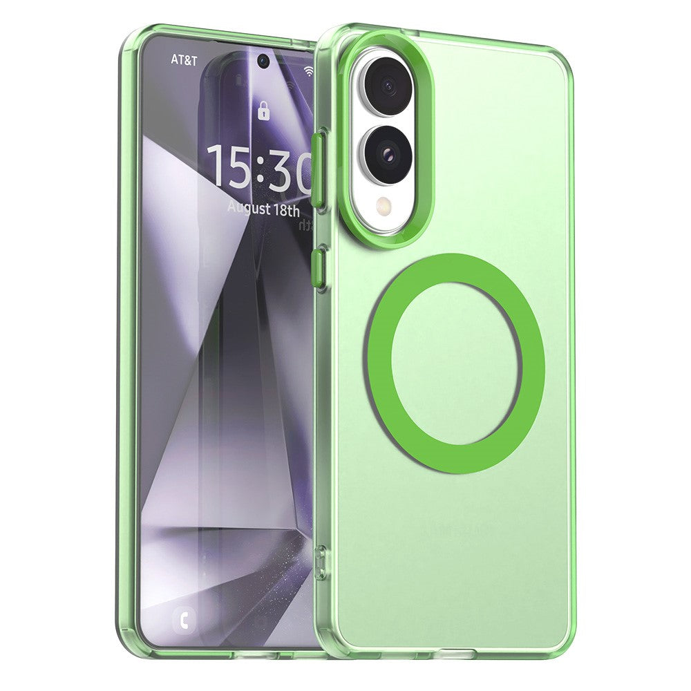 For Samsung Galaxy S25 Edge Case Magnetic Case Skin Touch Matte Anti Drop TPU + PC Phone Back Cover