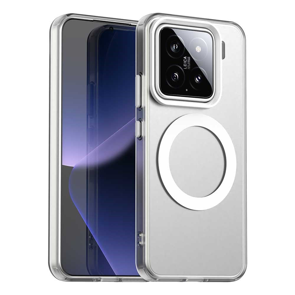For Xiaomi 15 Pro Case Magnetic Case Skin Touch Matte Anti Drop TPU + PC Phone Back Cover