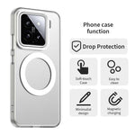 For Xiaomi 15 Pro Case Magnetic Case Skin Touch Matte Anti Drop TPU + PC Phone Back Cover