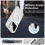 For Xiaomi 15 Pro Case Magnetic Case Skin Touch Matte Anti Drop TPU + PC Phone Back Cover